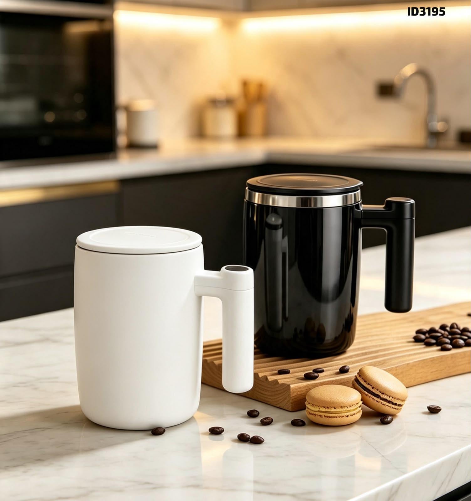 Taza termica autorevolvente